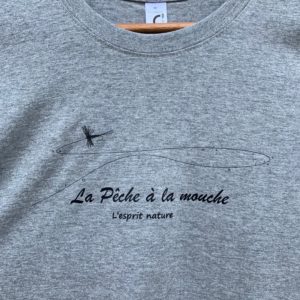 T-shirt pêche à la mouche - esprit sportif