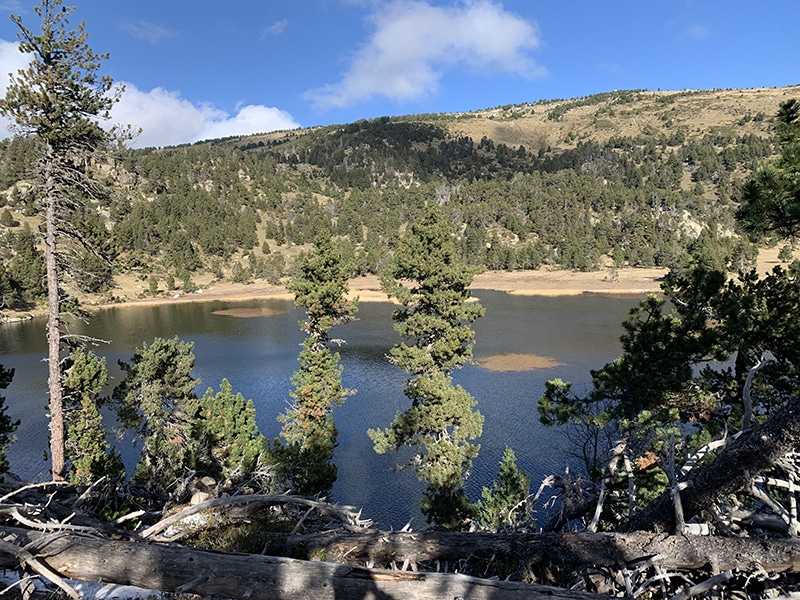 Vue Lac d'Aude