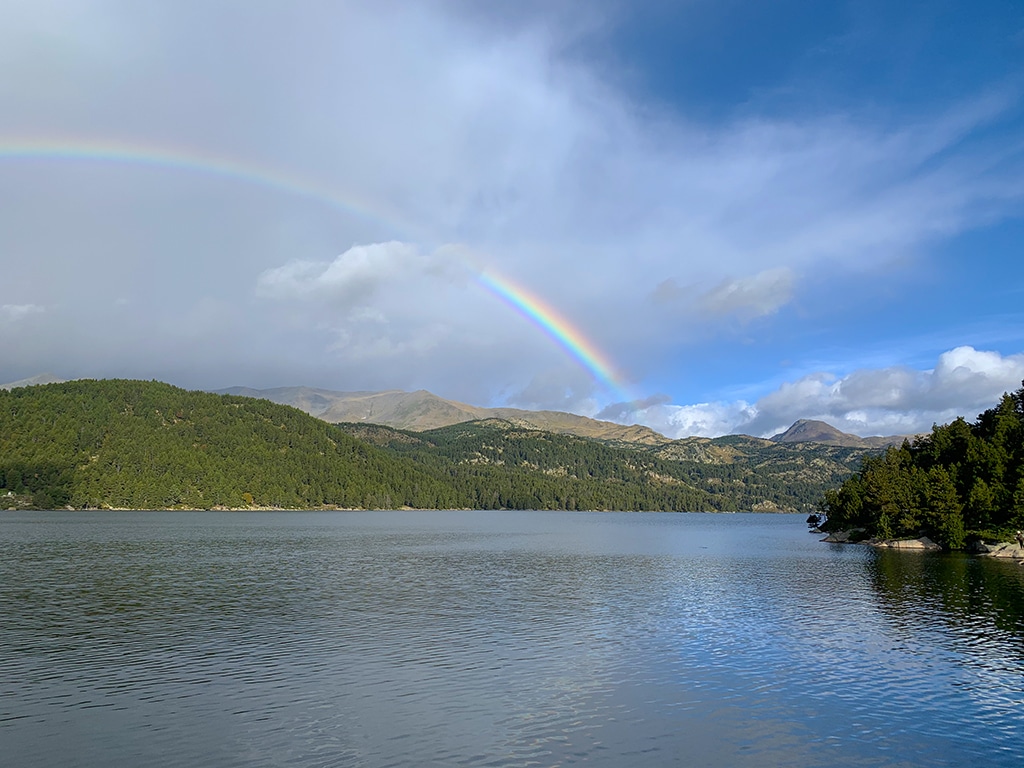 Sur le barrage des Bouillouses